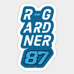 Remy Gardner 87 Sticker